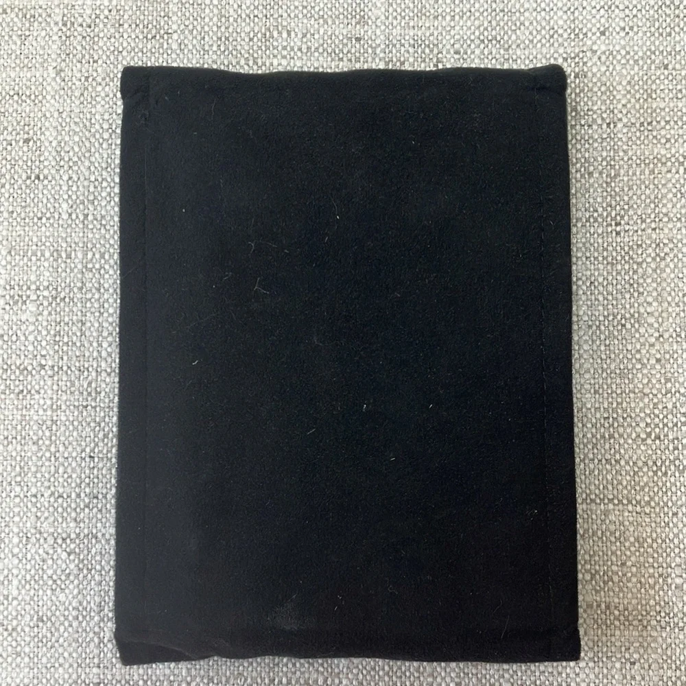 Black and Purple Tiffany & Co Necklace Box Pouch Container